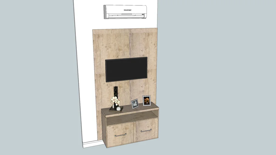 Painel para tv em MDF 