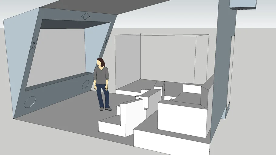 Home theater speaker box design