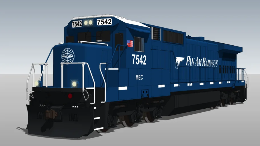 GE Dash 8-40C - Pan Am Railways - MEC 7542