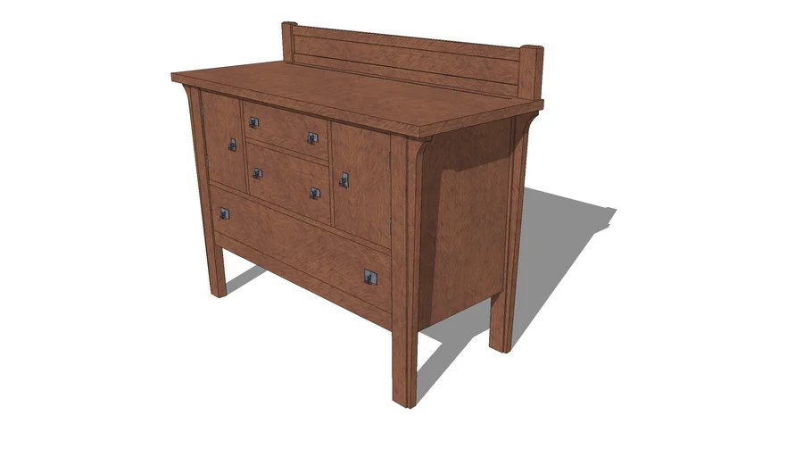 Arts & Crafts Sideboard