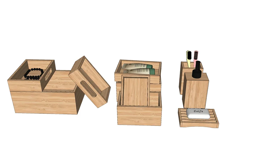 kit banheiro decor