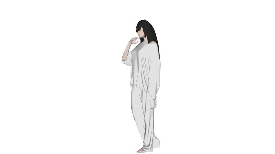 3D People - Female Ghost