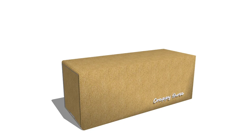 Crappy three souvenir pencil case