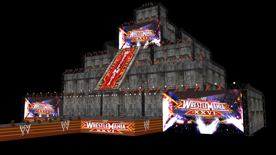 WWE Wrestlemania 26 Stage
