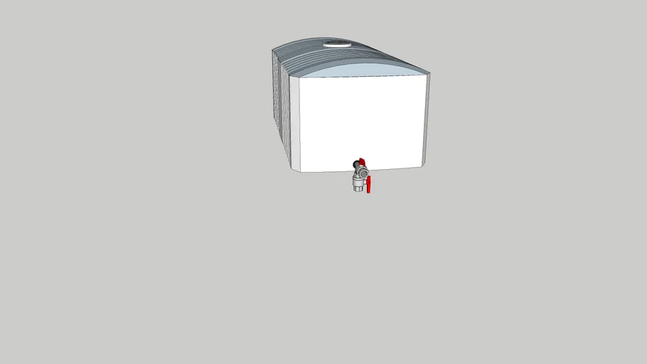 Large poly water tank | 3D Warehouse