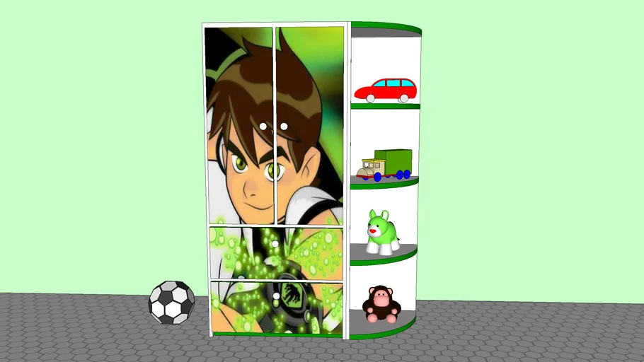 Guarda-roupa do Ben 10
