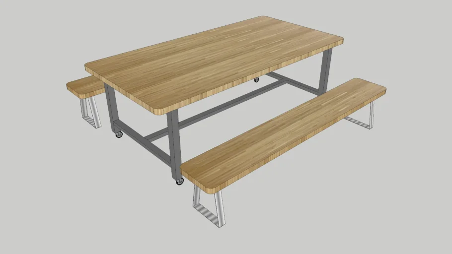 Camp Dining Table & Benches