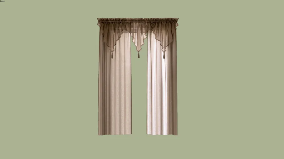 Ornate Lace Curtains