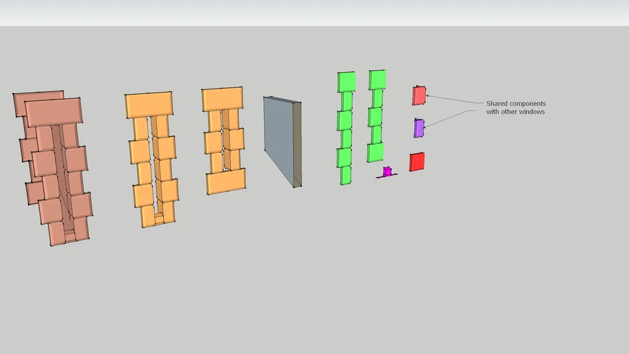 Arrow slit window entity