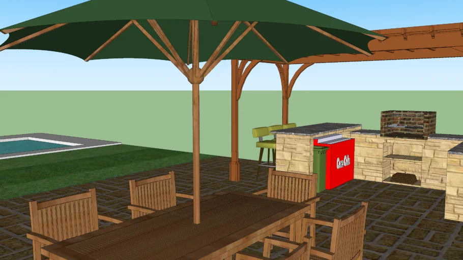 barbacoa jardin