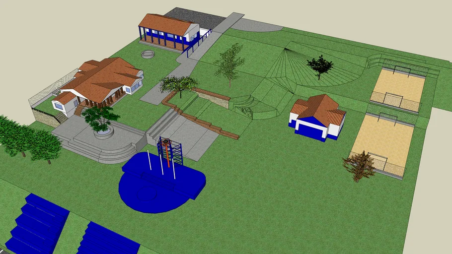 Gimnasio los Alcazares parte 1