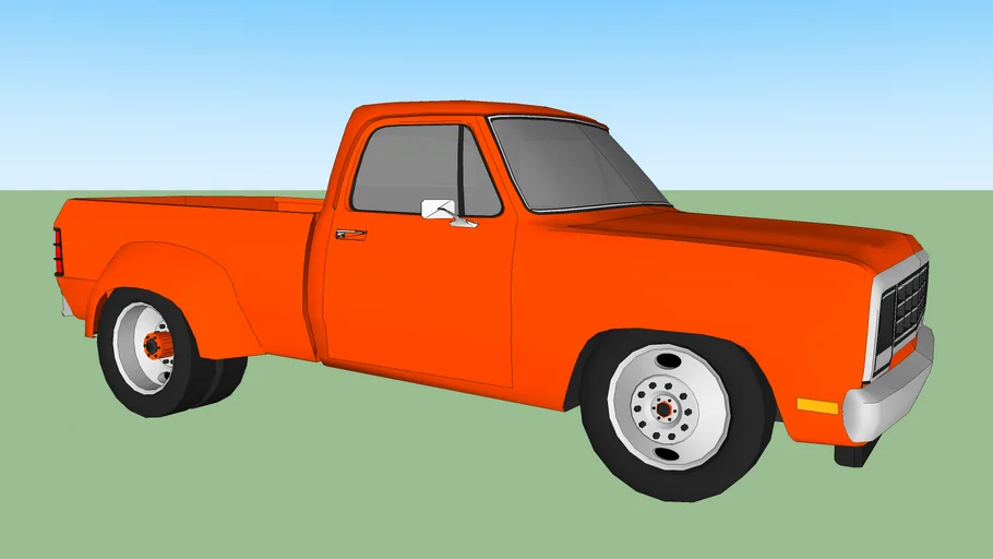 1977 DODGE RAM 3500 SHORT BOX DUALLY | 3D Warehouse