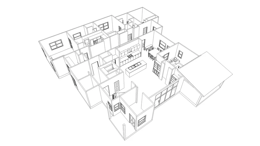 Contemporary Home - White Residence