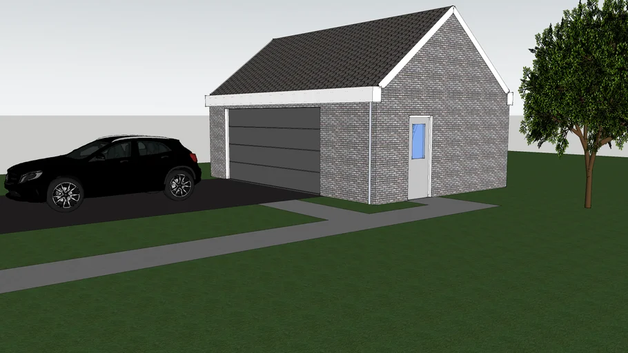 garage , car , design R.west | 3D Warehouse