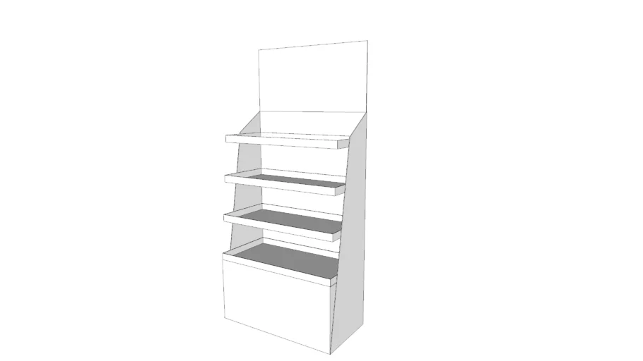 Cardboard Display stand