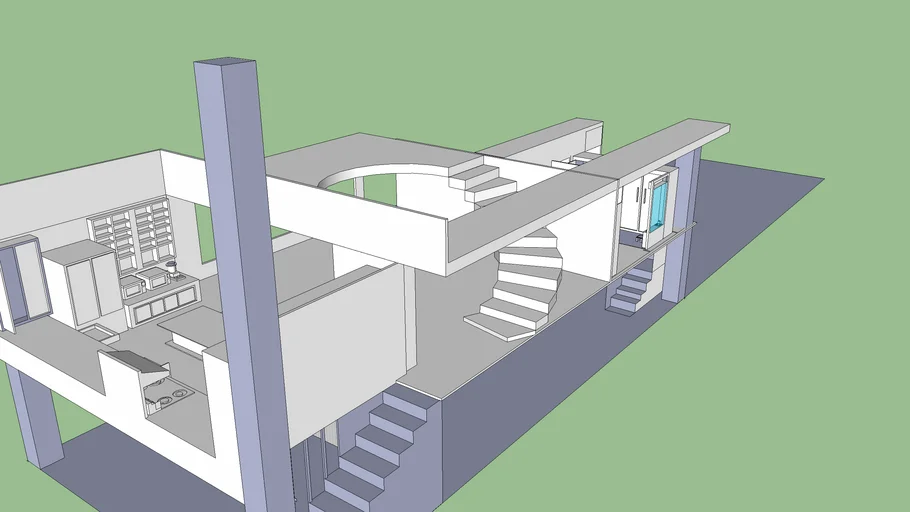 Two Floor Building