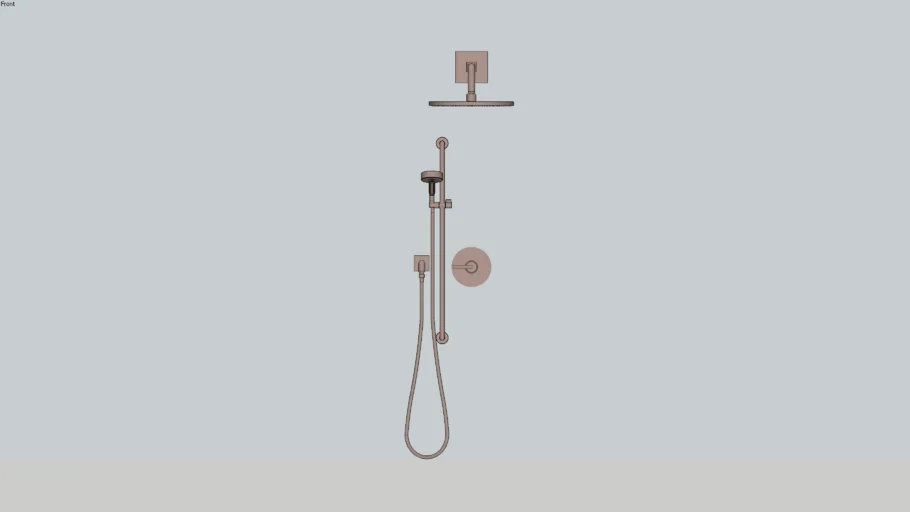 Shower Head and Handheld Shower set