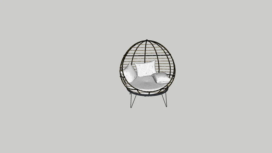 Ball Round Rattan Chair