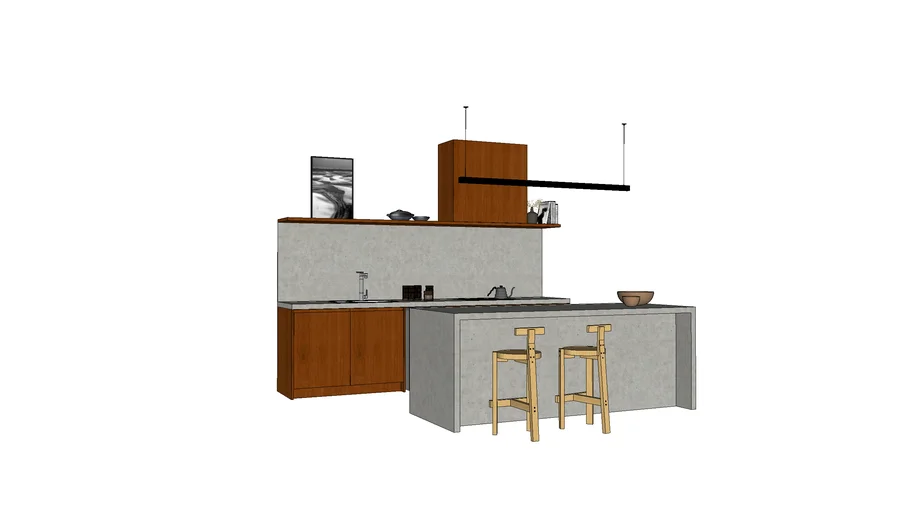 Cozinha Linear 5