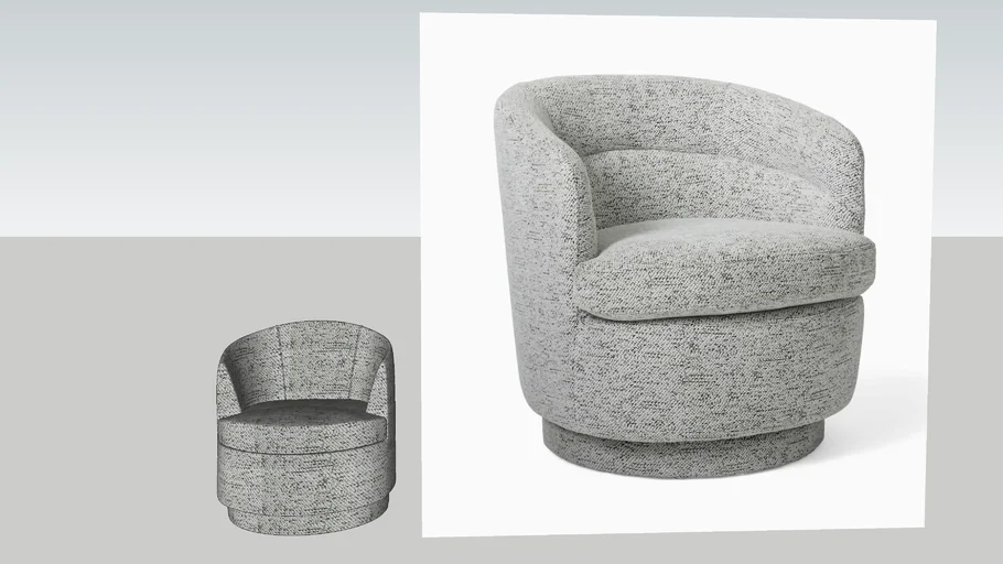 WEST ELM - Viv Swivel Chair