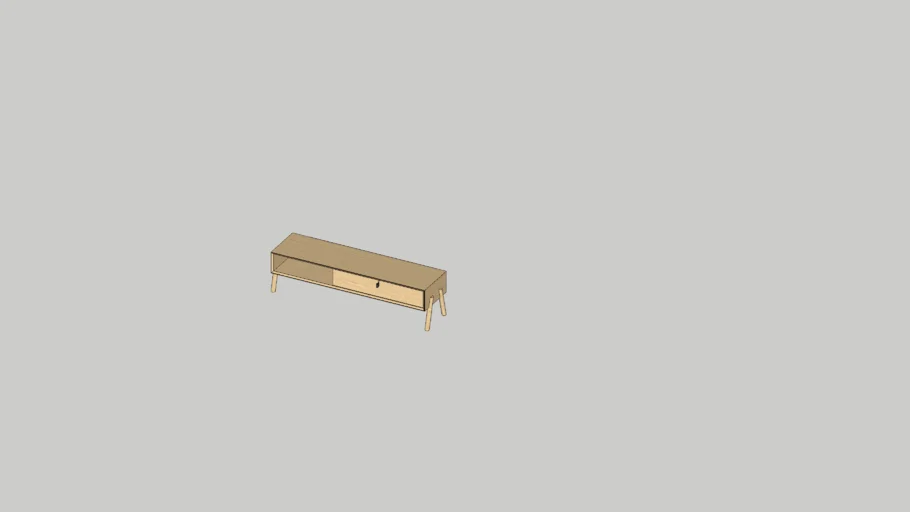 #TV Cabinet #邊櫃 #電視櫃 #日系 #淺色