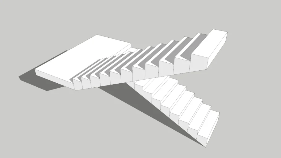 Simple stairs | 3D Warehouse