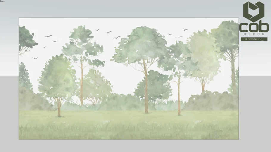 PAPEL DE PAREDE SILVESTRE 