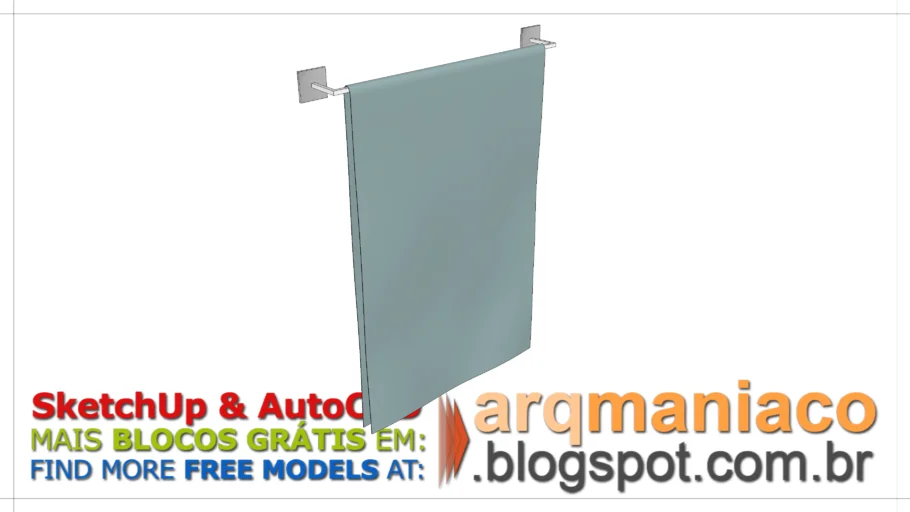 Toalheiro para Toalha de Banho - Towel Hanger