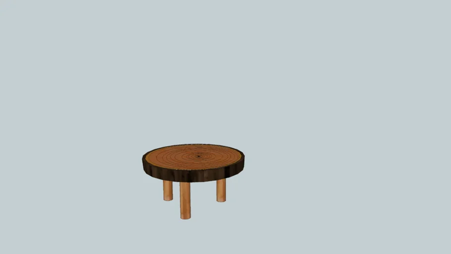 Rustic Table | 3D Warehouse
