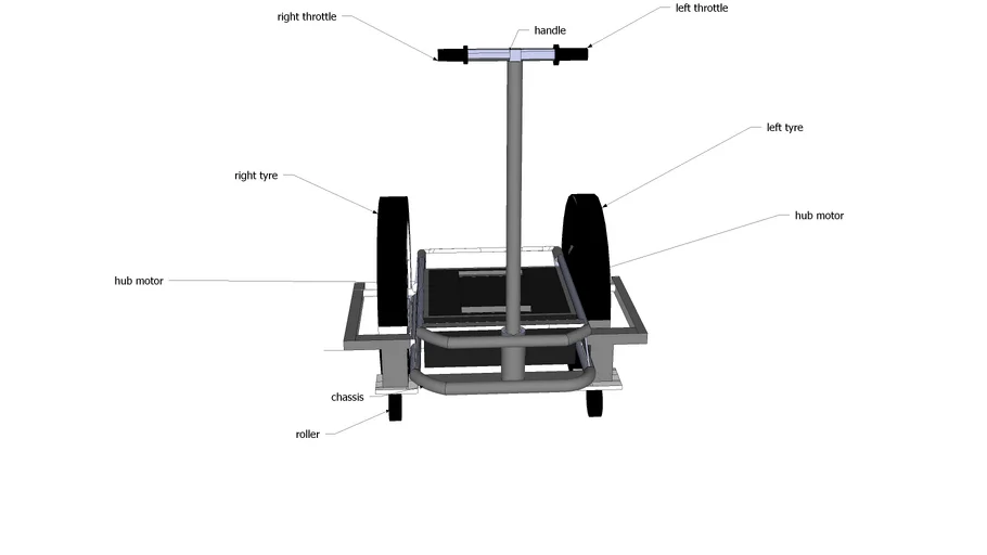 segway | 3D Warehouse