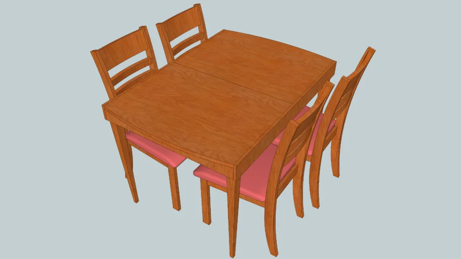 Mesa de comedor y sillas