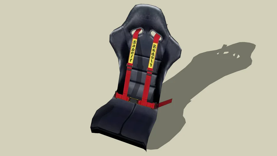 Racing Seat and Harness