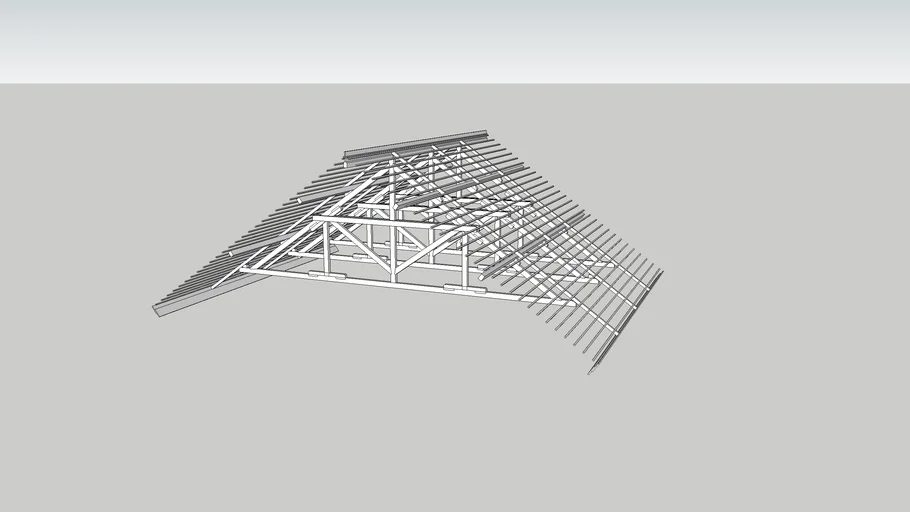 Kuda-kuda kayu/Timber Roof Truss