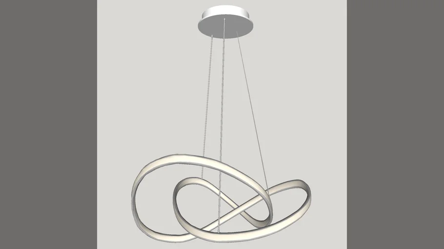 PENDENTE DE ESCRITÓRIO EM ALUMÍNIO BRANCO LED 01 LÂMPADA AP II