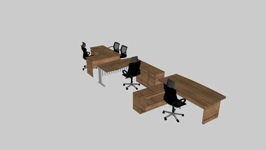 Manager Table set, Boss chair
