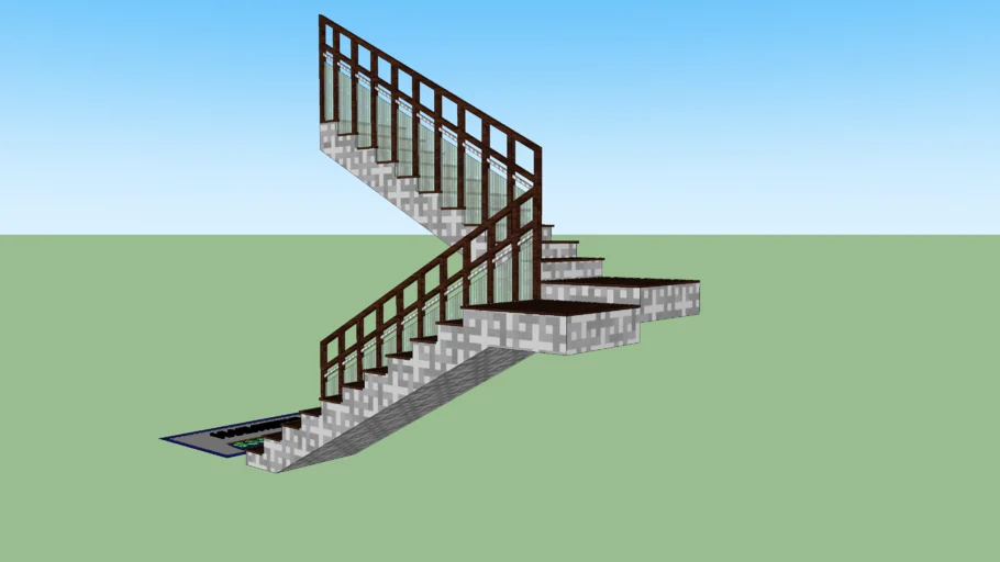 Escaleras en U E-1 (Stairs E-1)