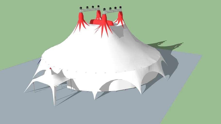 cirque (chapiteau 4 mats)