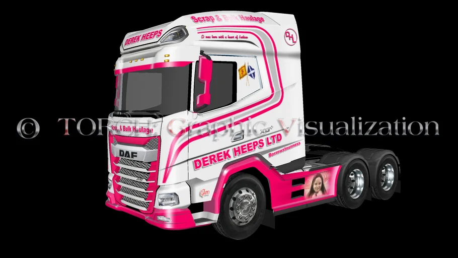 Daf XG+ Derek Heeps Ltd, Bo'ness