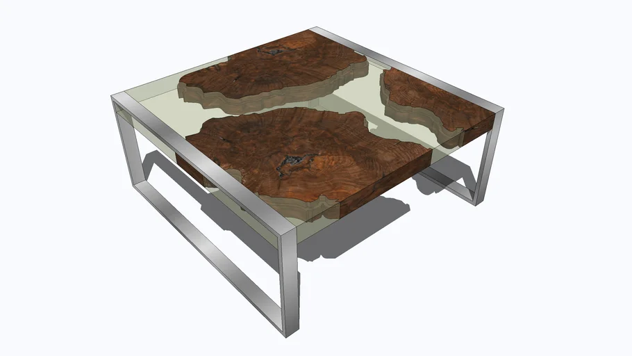 live edge coffee  table