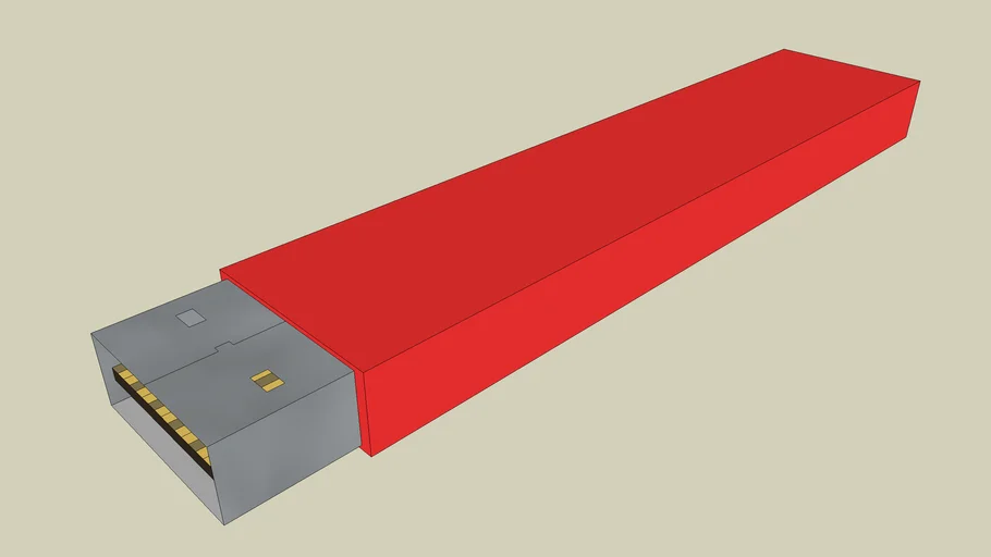 clé usb | 3D Warehouse