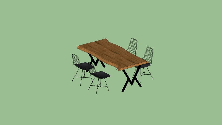 TABLE AND CHAIR