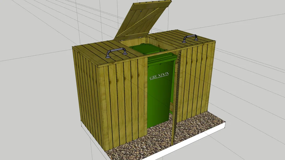 Wheelie Bin Store