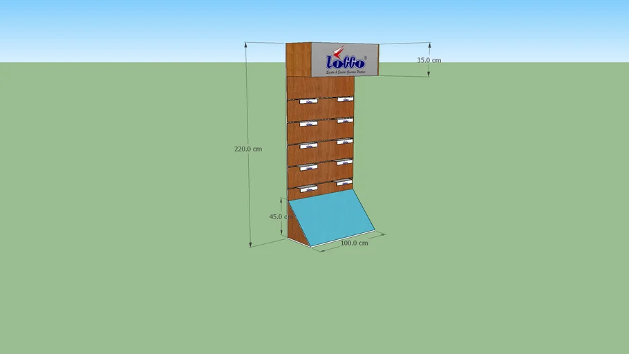 Slide Wall Rak Sepatu