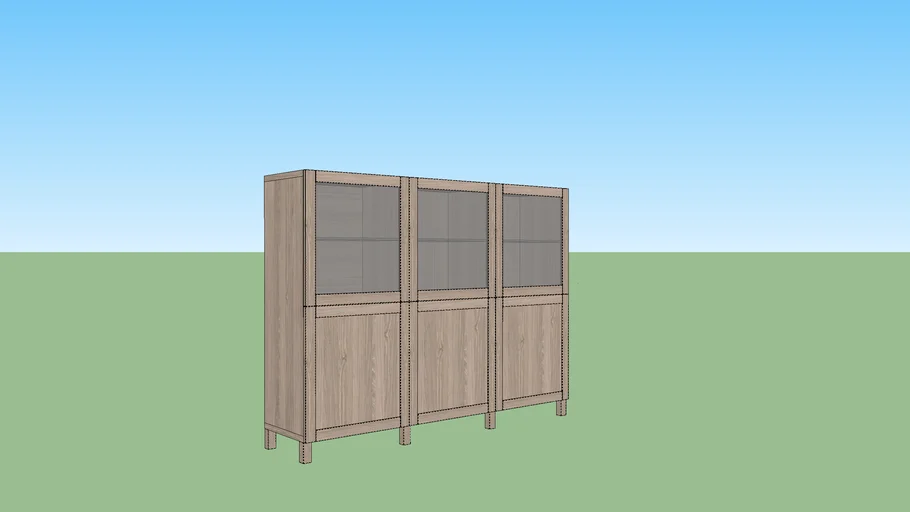 IKEA BESTA Display Cabinet