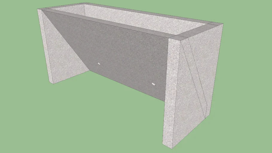 Bloco de concreto para Jardim Vertical 59 ME Neo-Rex