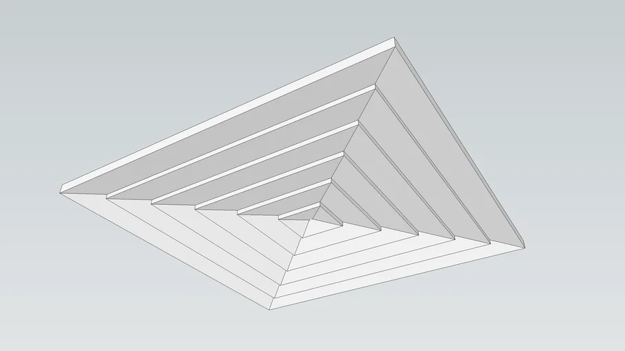 Grelha de Ar-condicionado - 35x35cm