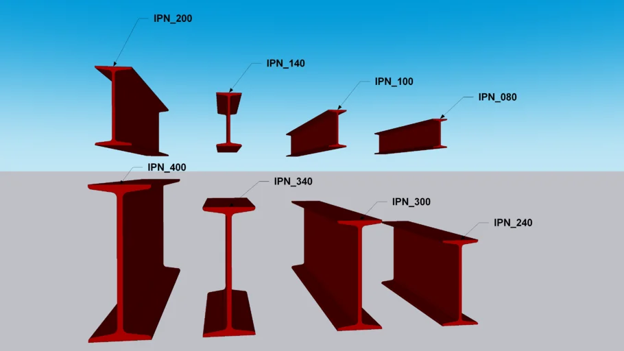 Vigas IPN - Perfil Metalico