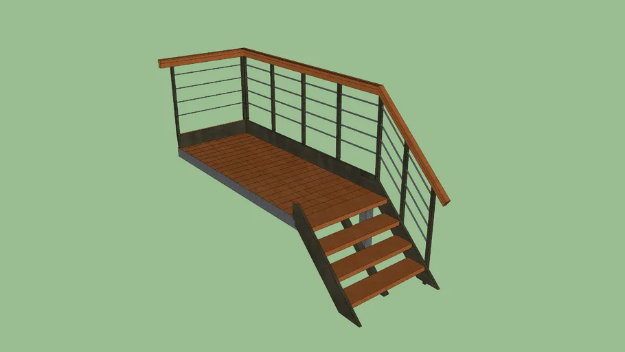 ESCALERA PARA CONTAINER - IZQUIERDA