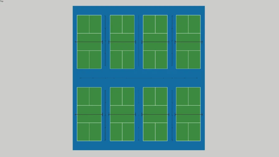 Pickleball Court Complex