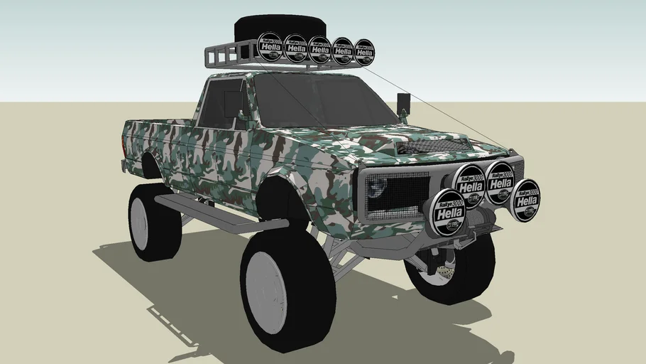 VW Caddy off-road